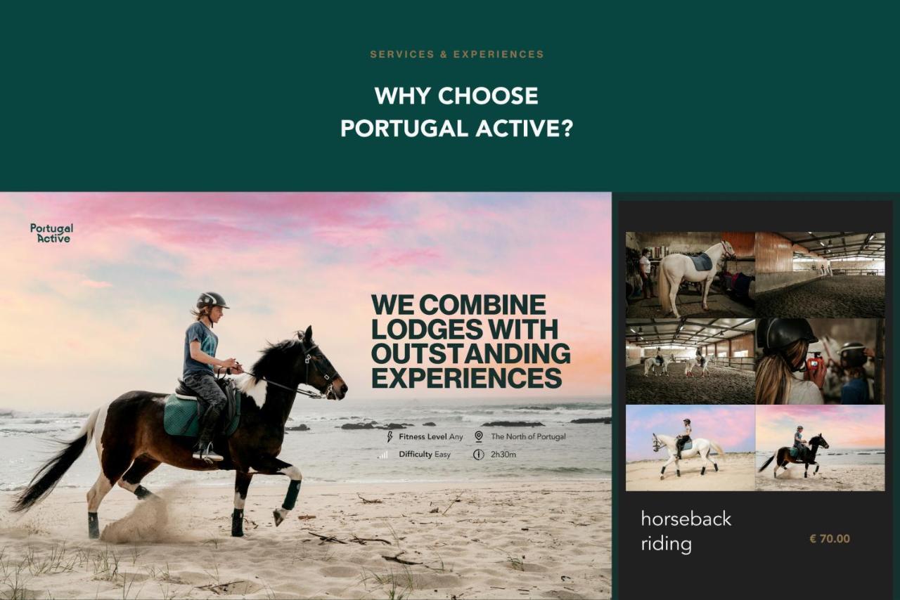 Portugal Active Atlantic Lodge -Sea View -Premium Afife Eksteriør bilde